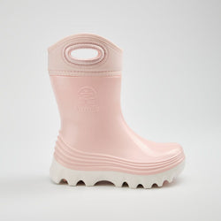 LIGHT PINK,ROSE PÂLE : Drizzle – Kids’ Rain Boots Inside View