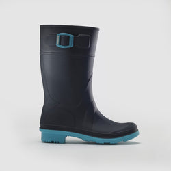 NAVY/TEAL,BLEU MARINE/SARCELLE : RAINDROPS Alternate View