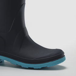 NAVY/TEAL,BLEU MARINE/SARCELLE : RAINDROPS Inside View