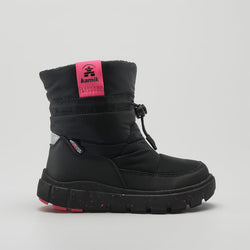BLACK,NOIR : Seeker Pull - Kids' Winter Boots Front View