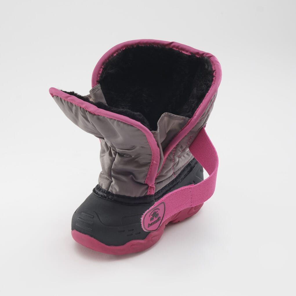 GRAY/PINK,GRIS/ROSE : SNOWBUG 5 - Toddler Front View