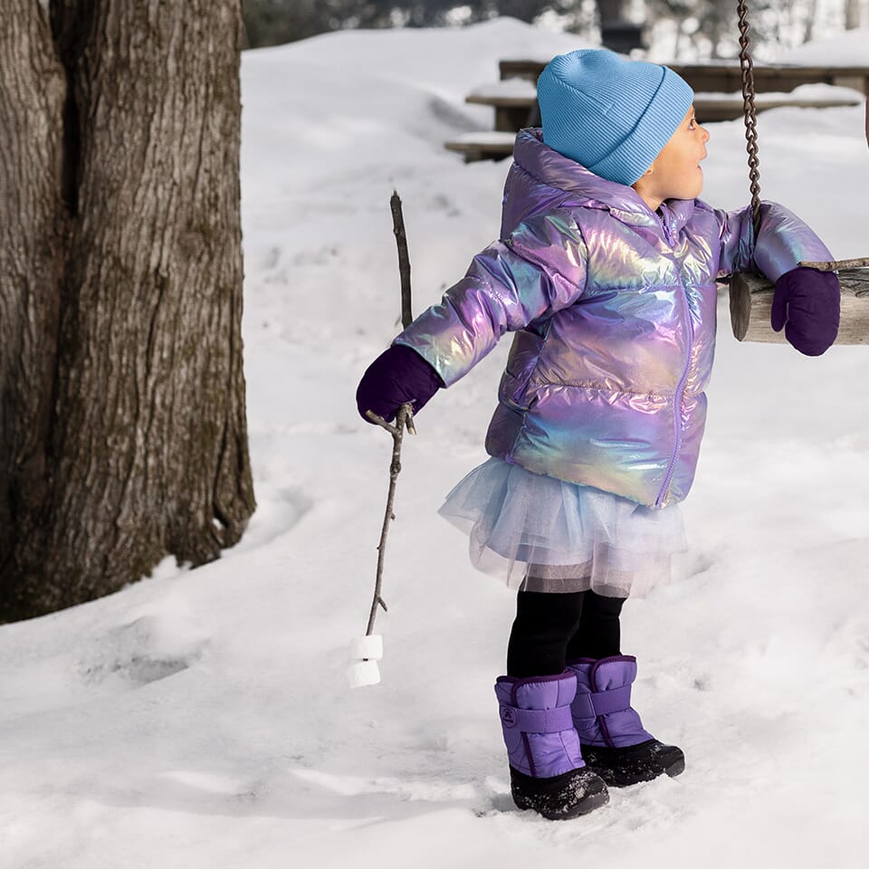 GRAY/PINK,GRIS/ROSE : SNOWBUG 5 - Toddler Lifestyle