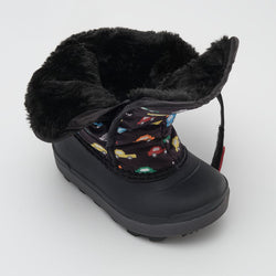 BLACK,NOIR : Snowbug 7 P - Winter Boots for Toddlers Front View
