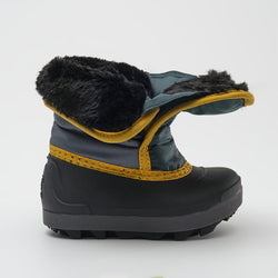 CHARCOAL,CHARBON : Snowbug 7 - Winter Boots for Toddlers Inside View