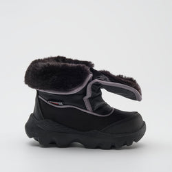 BLACK,NOIR : Snowland P - Winter Boots for Toddlers Inside View