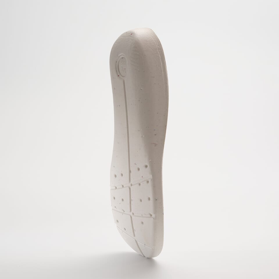 WHITE,BLANC : NOVA CLOG INSOLES Top View