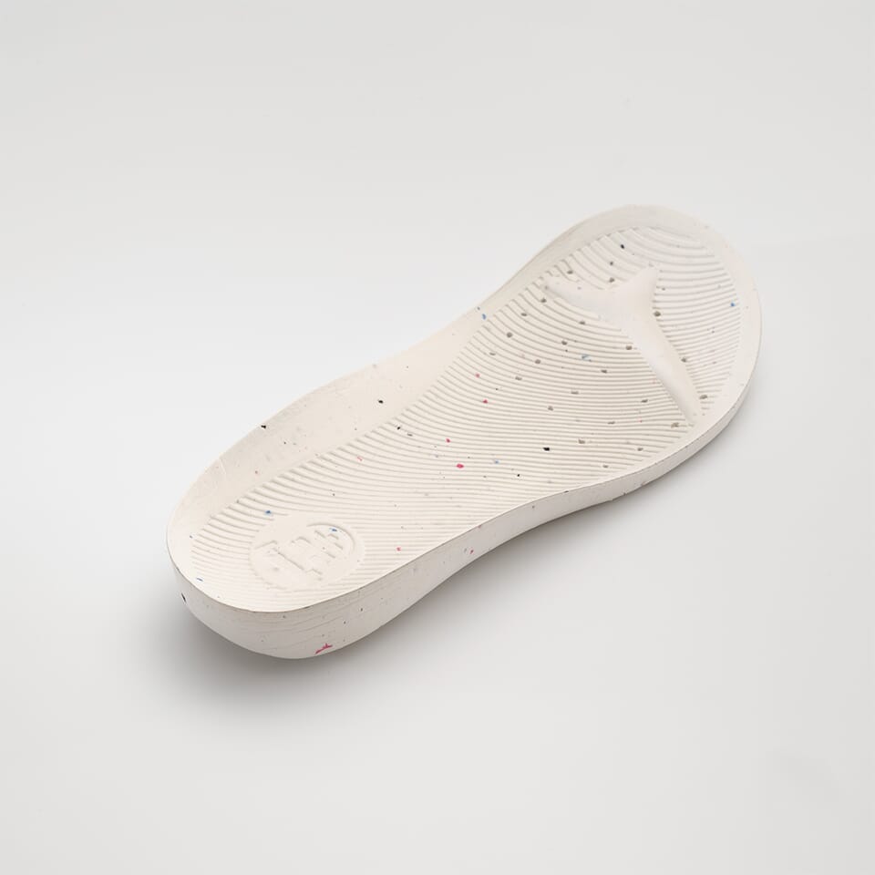 WHITE,BLANC : NOVA CLOG INSOLES Sole View