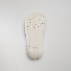 WHITE,BLANC : NOVA CLOG INSOLES Inside View