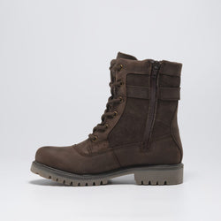 DARK BROWN,BRUN FONCÉ : ROGUE MID WIDE Inside View