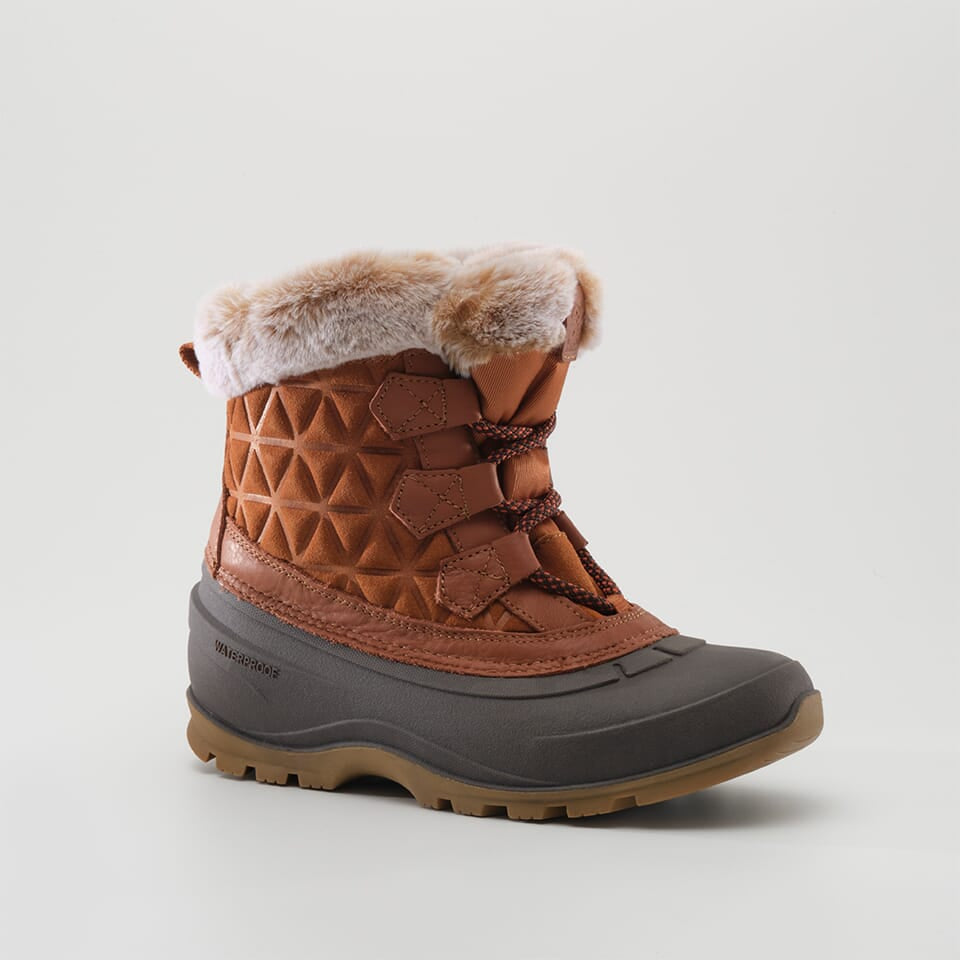 Dames Be Lenka Snowfox barefoot sneeuwschoenen, wit - Schapenwolproducten