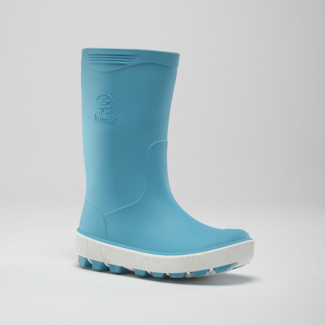 Kamik Riptide Stivali Da Pioggia Per Bambini, Colore Nero/grigio, Numero 37 EU, Larchezza Normale - 4