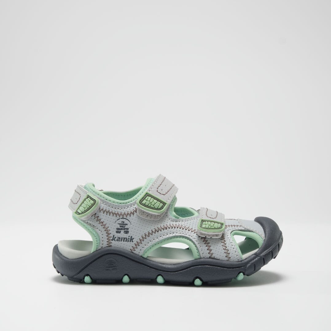 LIGHT GRAY,GRIS PÂLE : Seaturtle 2 -  Kids' Closed-Toe Sandals Sole View