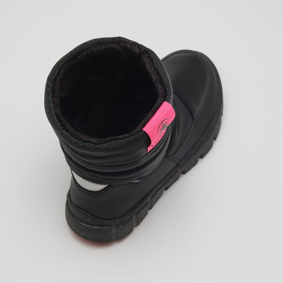 BLACK,NOIR : Seeker Pull - Kids' Winter Boots Top View