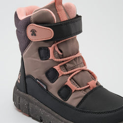 CHARCOAL,CHARBON : Seeker - Kids' Winter Boots Front View