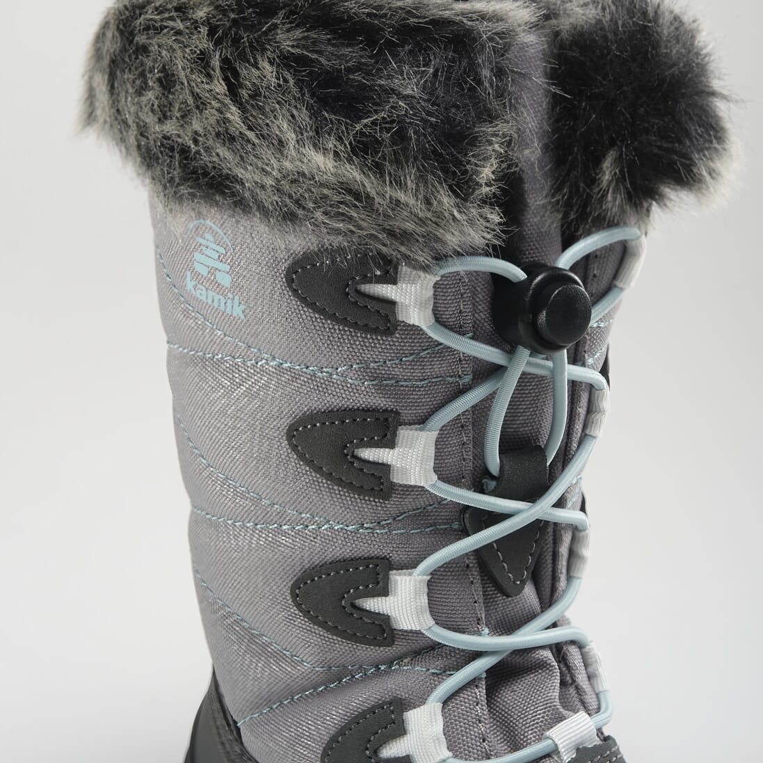 CHARCOAL,CHARBON : SNOWANGEL - Toddler Front View