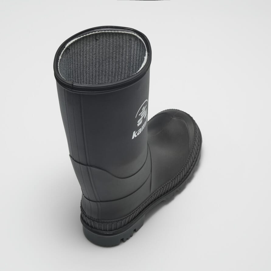 BLACK,NOIR : Stomp - Toddler Rain Boots Inside View