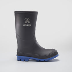 Charcoal/Blue,Charbon/Bleu : Stomp Kids' Rain Boots | Bottes de pluie pour enfants