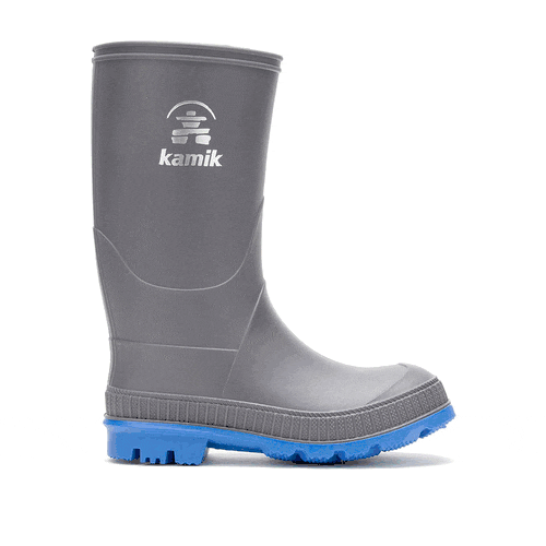 Kamik Kids Stomp Waterproof Rain Boots – Camouflage Pattern, Size 7 Toddler, 100% Waterproof & Recyclable - View #3