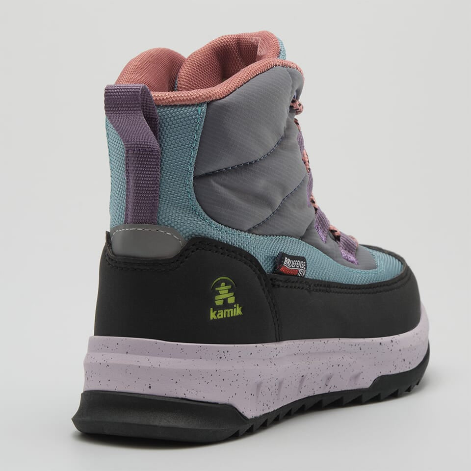 TEAL,BLEU SARCELLE : Stormy Mid 2 - Kids' Winter Boots Inside View