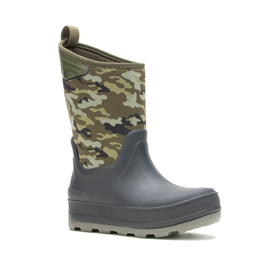 Kids' Rubber Boots for Winter Timber Print Kamik Canada