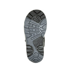 BLACK/CHARCOAL,NOIR/CHARBON : WATERBUG 5 - Toddler Sole View