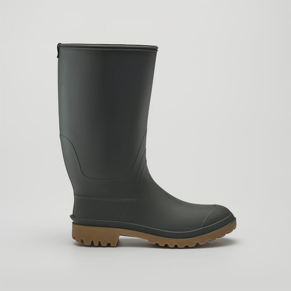 カミック ワークデイ3 メンズ BLK-29cm 防寒 長靴 カナダ製　黒 Workday 3 BX - Black Rubber Safety Boots | Kamik Canada