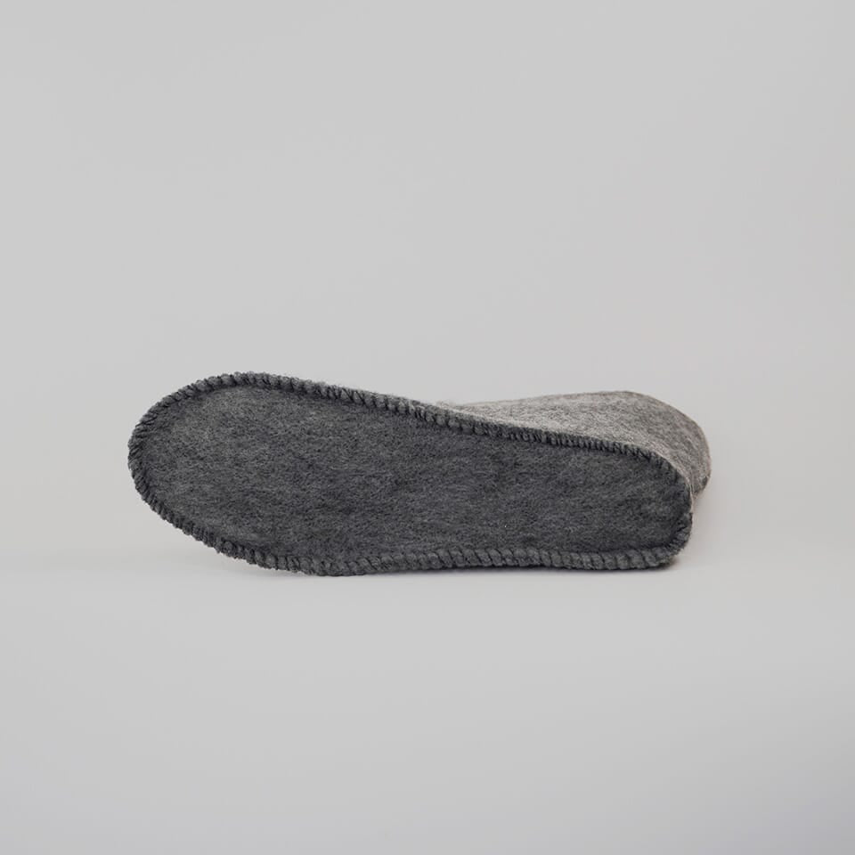 GRAY,GRIS : Men Felt Replacement Liner 8mm for Tundra Boots Alternate View