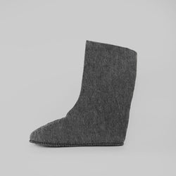 GRAY,GRIS : Men Felt Replacement Liner 8mm for Tundra Boots Inside View