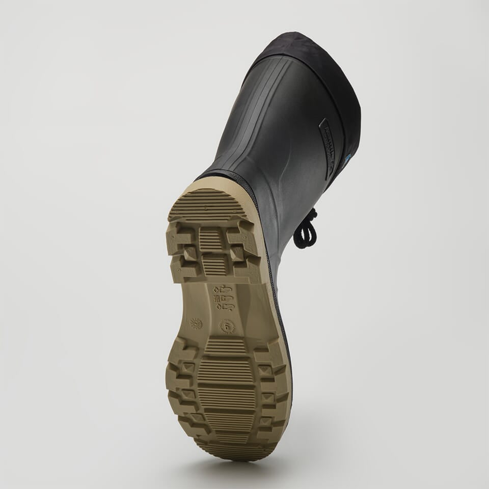 カミック ワークデイ3 メンズ BLK-29cm 防寒 長靴 カナダ製　黒 Workday 3 BX - Black Rubber Safety Boots | Kamik USA