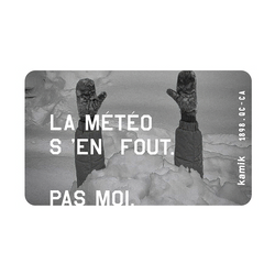 Carte-cadeau - Pour les submergés