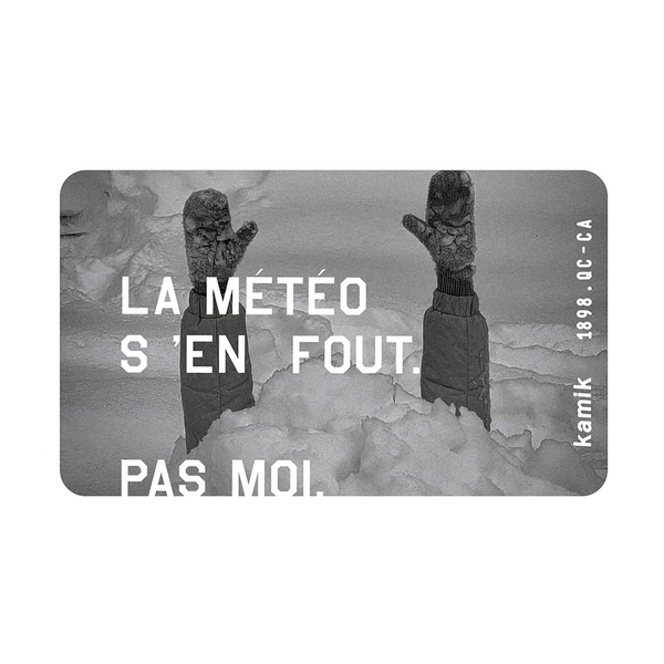 Carte-cadeau - Pour les submergés