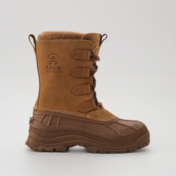 Tan-Brown,Ocre-Brun : Alborg Women's Winter Boots - Side View