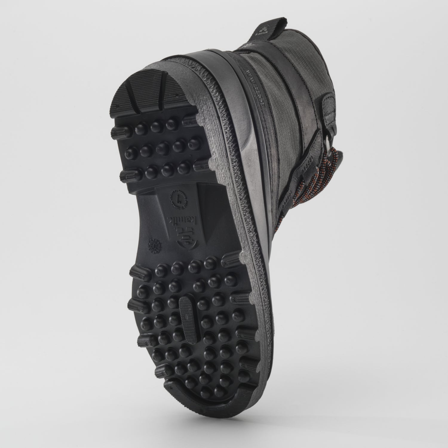 Black,Noir : Banff Men's Winter Boots - Outsole View