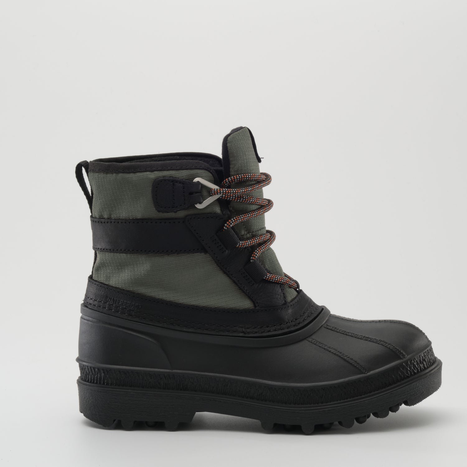 Khaki,Kaki : Banff Men's Winter Boots - Side View