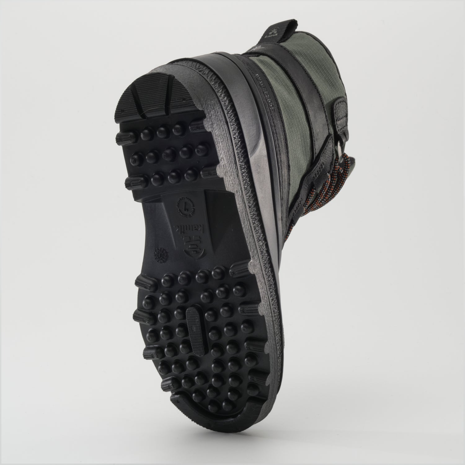 Khaki,Kaki : Banff Men's Winter Boots - Outsole View