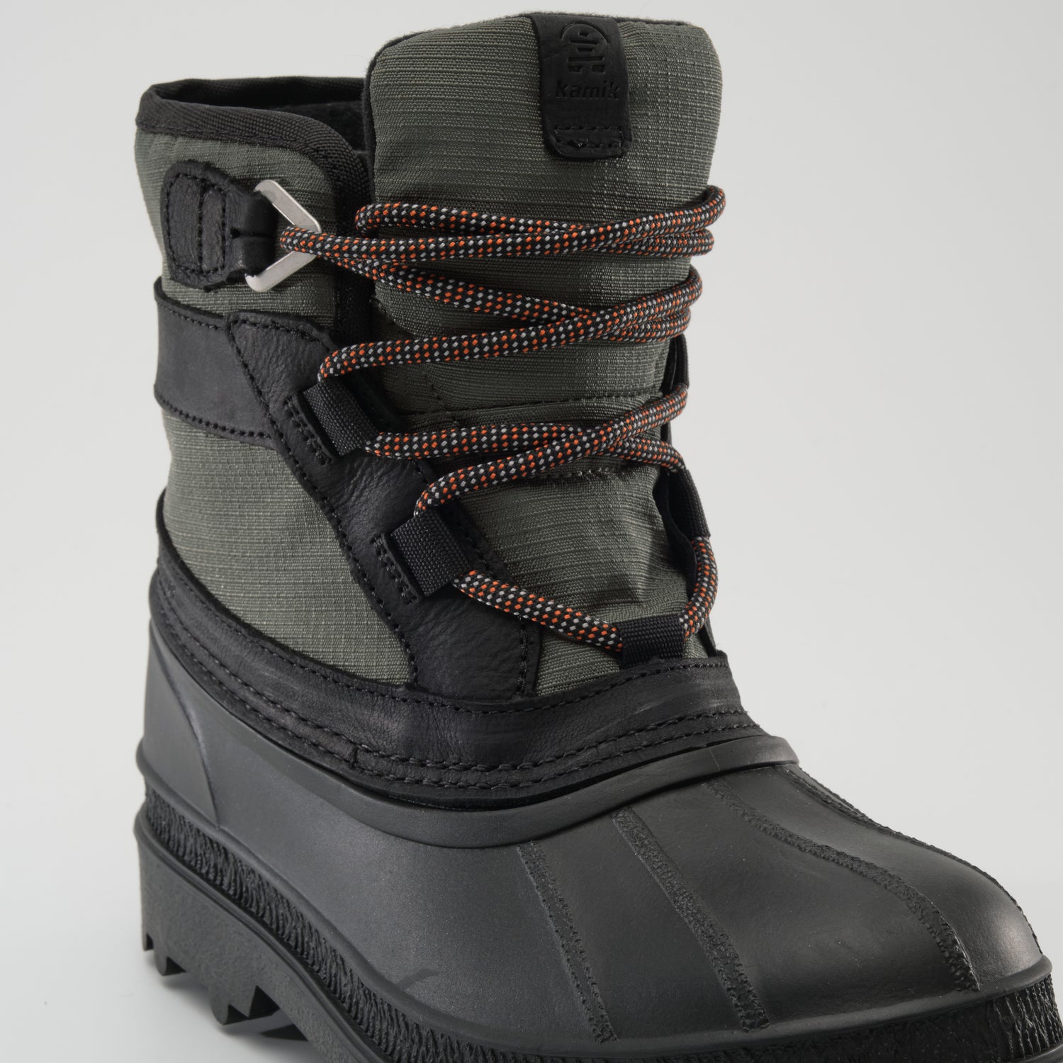 Khaki,Kaki : Banff Men's Winter Boots - Zoom-in Front View