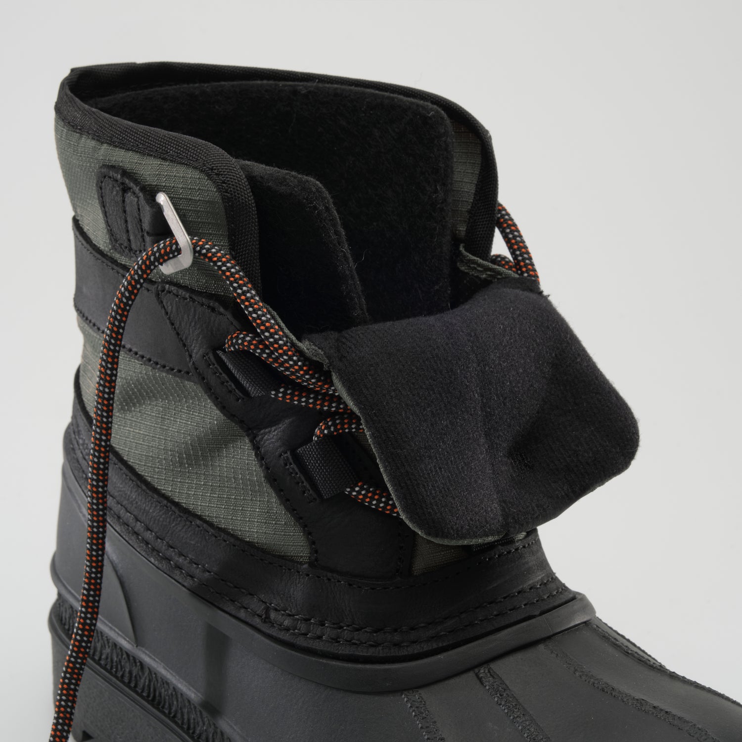 Khaki,Kaki : Banff Men's Winter Boots - Zoom-in Front View