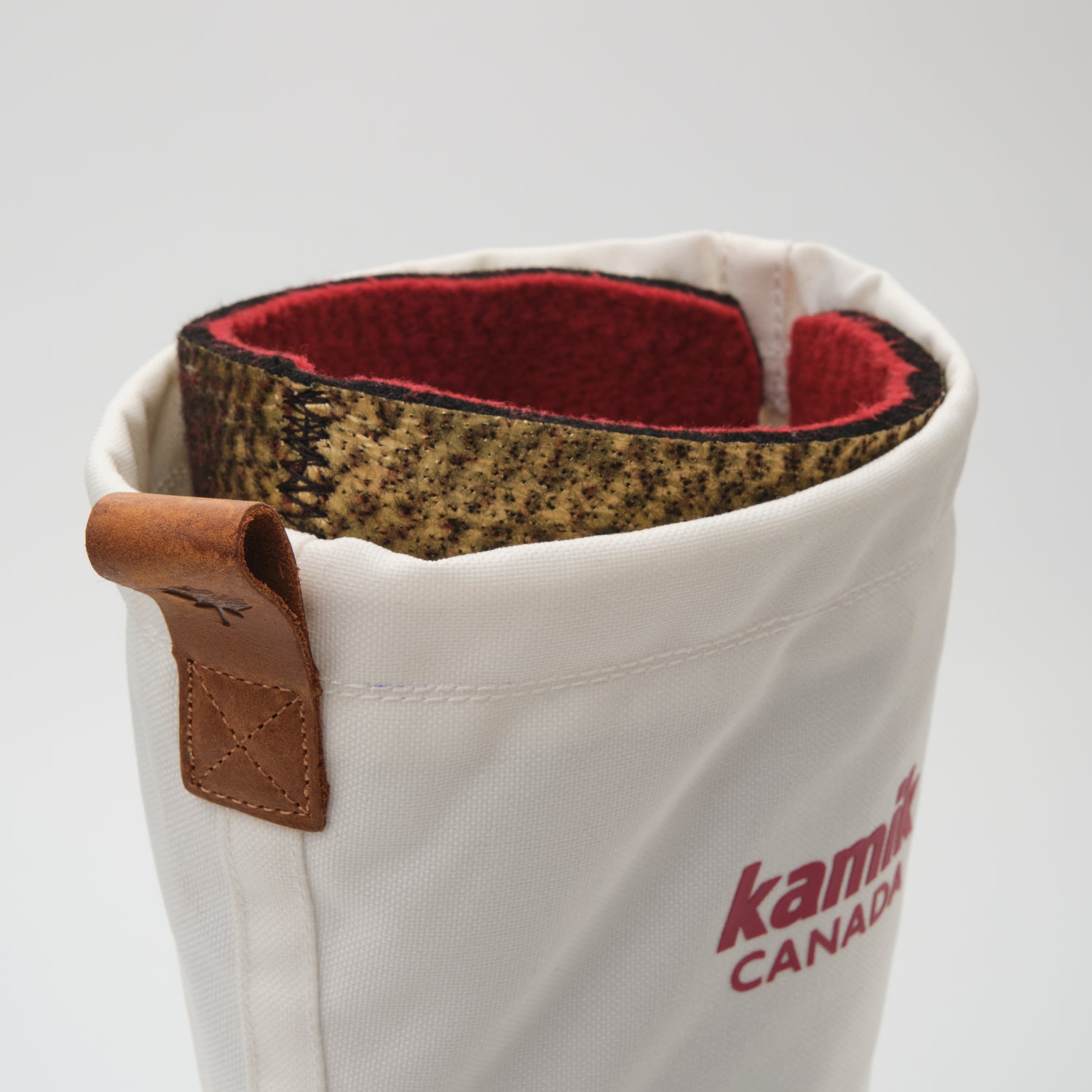 White,Blanc : Canuck Men's Winter Boots - Top View