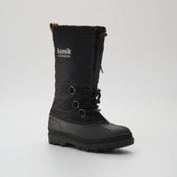 Black,Noir : Canuck Women's Winter Boots - Main View