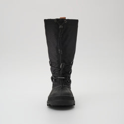 Black,Noir : Canuck Women's Winter Boots - Front View