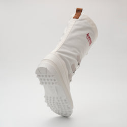 White,Blanc : Canuck Women's Winter Boots - Outsole View