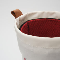 White,Blanc : Canuck Women's Winter Boots - Top View
