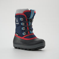 Navy,Marine : Cascade Kids Winter Boots - Main View