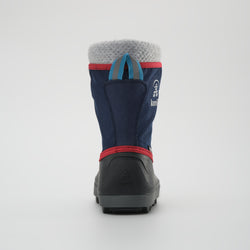Navy,Marine : Cascade Kids Winter Boots - Back View