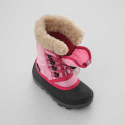 Pink,Rose : Cascade Kids Winter Boots - Top View