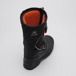 Black,Noir : Cody XT Men's Winter Boots - Three-Quarter Back View