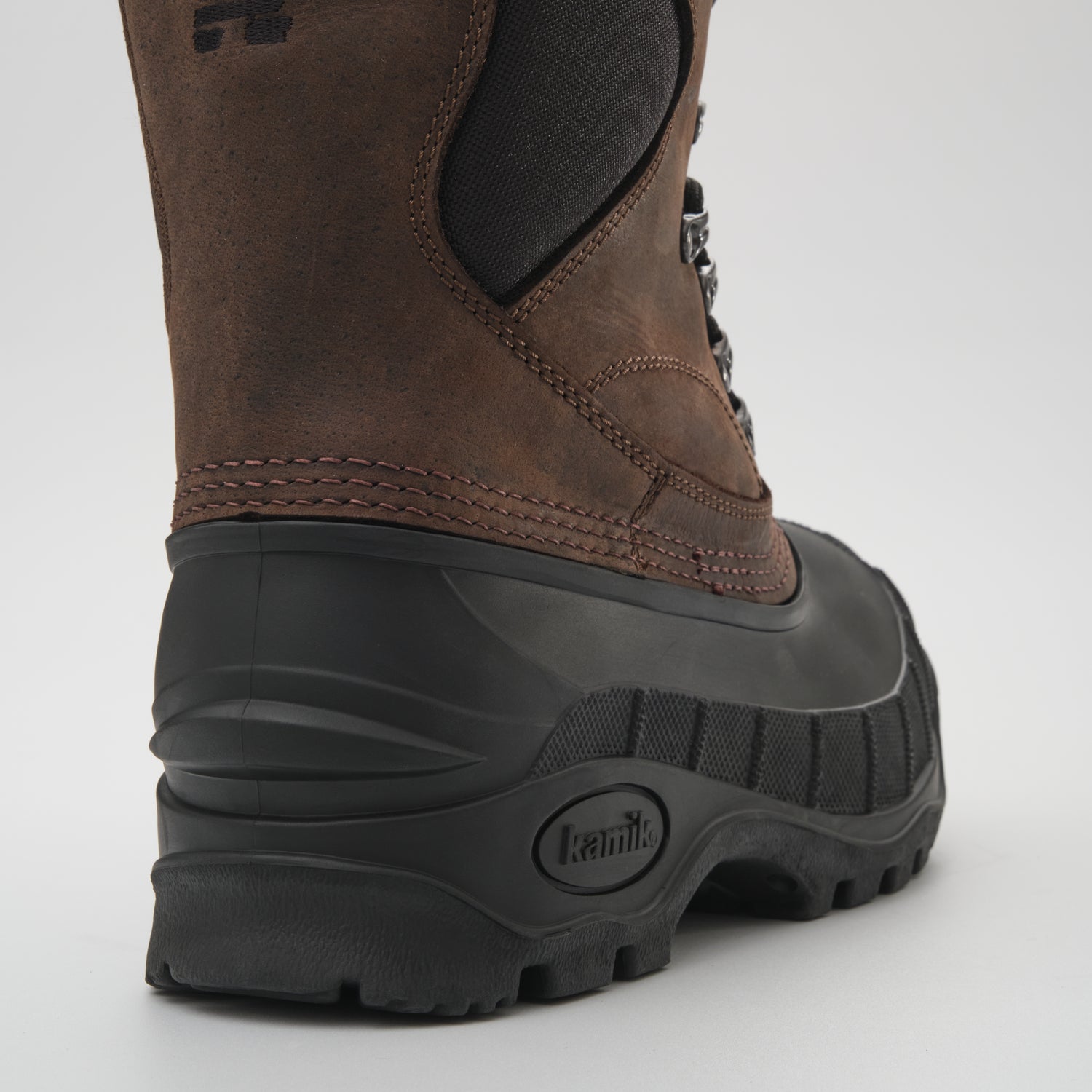 Dark Brown,Brun foncé : Cody Men's Winter Boots - Three-Quarter Back View