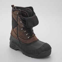 Dark Brown,Brun foncé : Cody Men's Winter Boots - Three-Quarter Front View