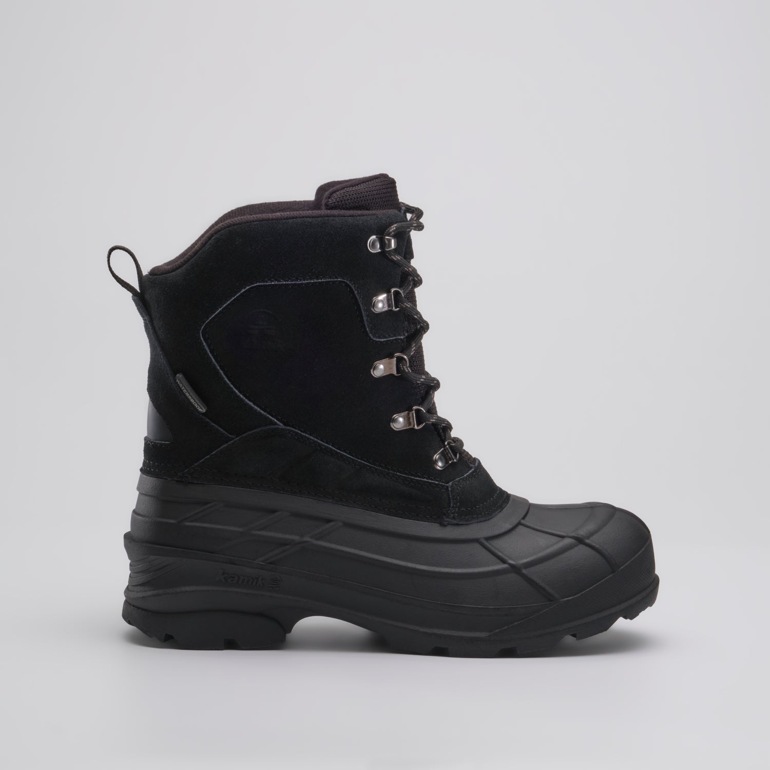 Black,Noir : Fargo 2 Men's Winter Boots - Side View