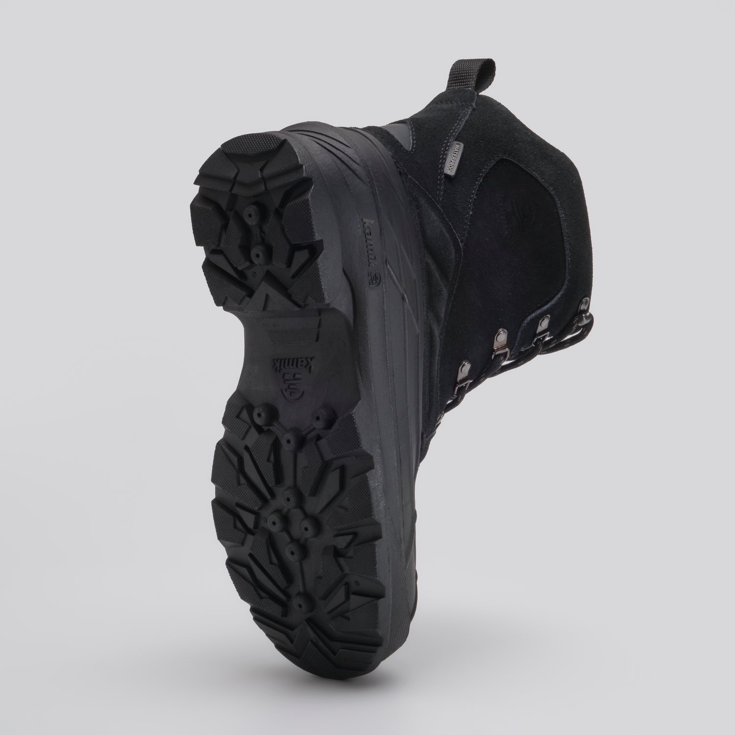 Black,Noir : Fargo 2 Men's Winter Boots - Outsole View
